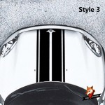 Hood Stripes Car Stickers Decals Accessories for MINI Cooper S Countryman Clubman Paceman R56 R60 R61 F54 F55 F56